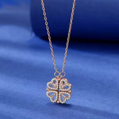 Kit especial San Valentín: Rosa eterna, collar y anillo.